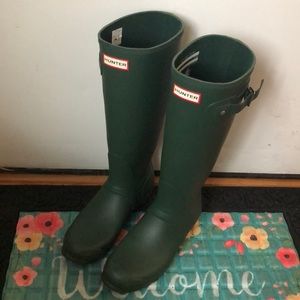 Green Hunter Boots
